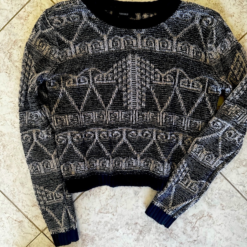 Vintage knitted sweater